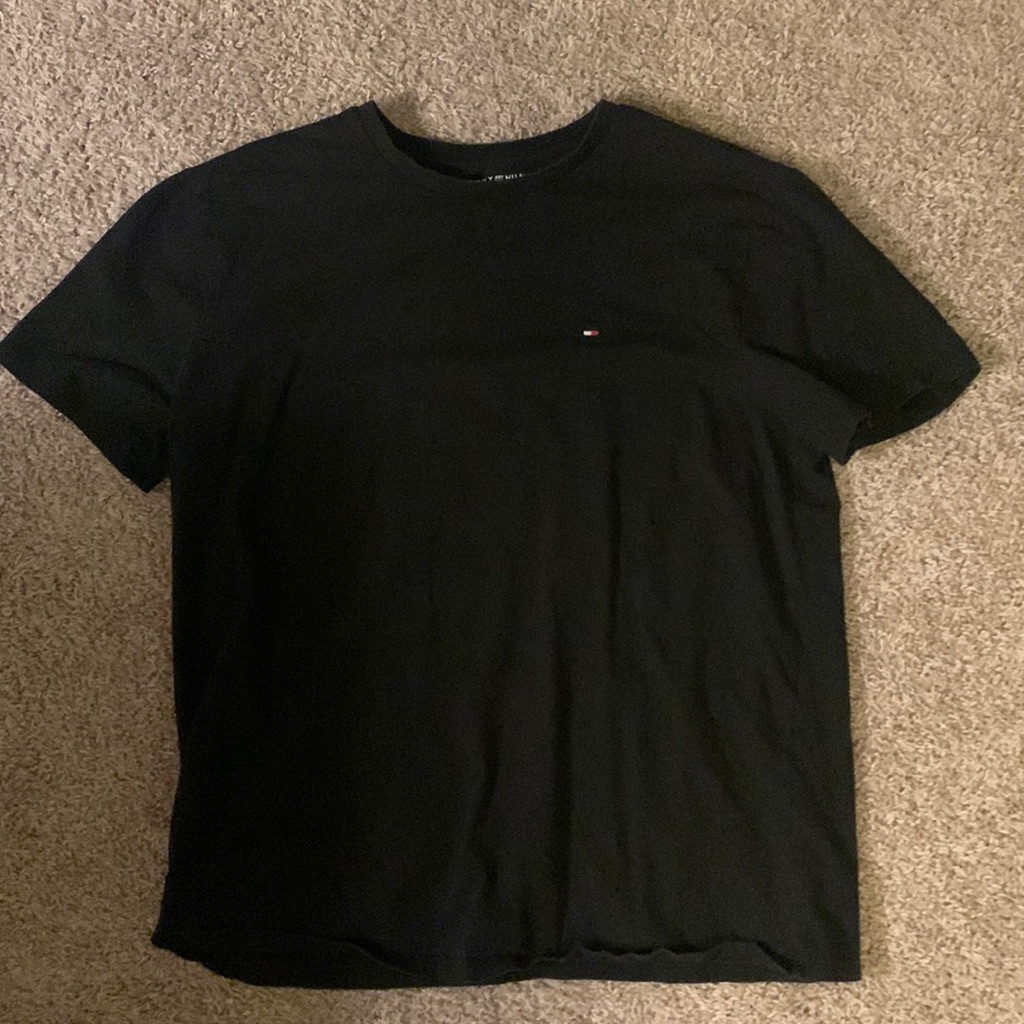 Black Basic Tommy Tee